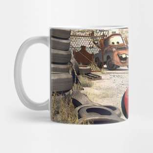 Red Racing Cars Mug